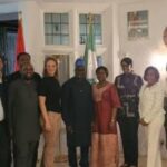 Nigerian delegates on fact-finding mission to the Netherlands visit Nigeria’s Ambassador to the Netherlands