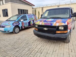 Daduut donates two cars, materials to Plateau APC campaign council