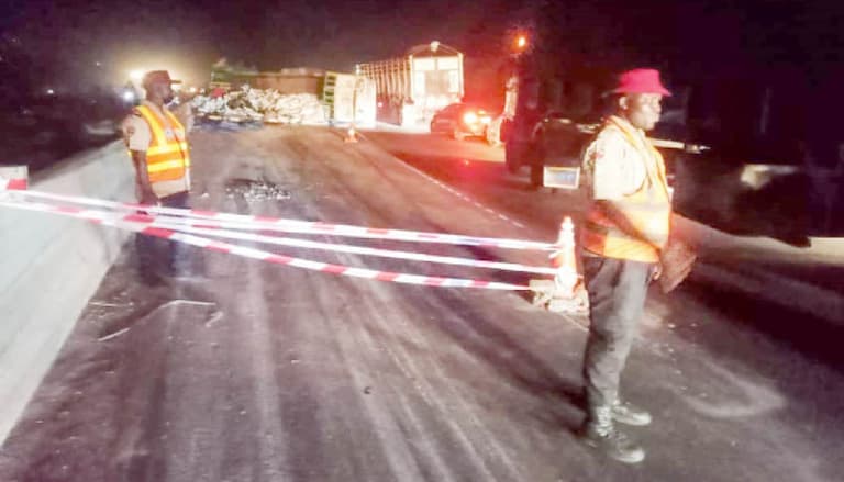Accident-scene-involving-articulated-trucks-in-Ogun-State