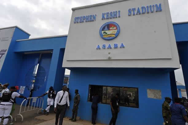 Fire scare at Asaba stadium