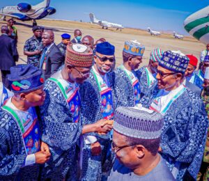 Buhari arrives Jos for APC presidential campaign launch