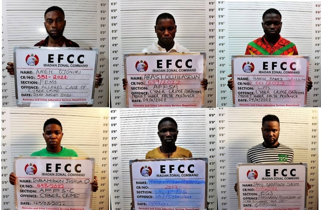 17 convicted for cyber fraud in Oyo, Ogun