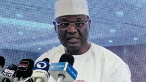 INEC Chairman Yakubu Mahmood