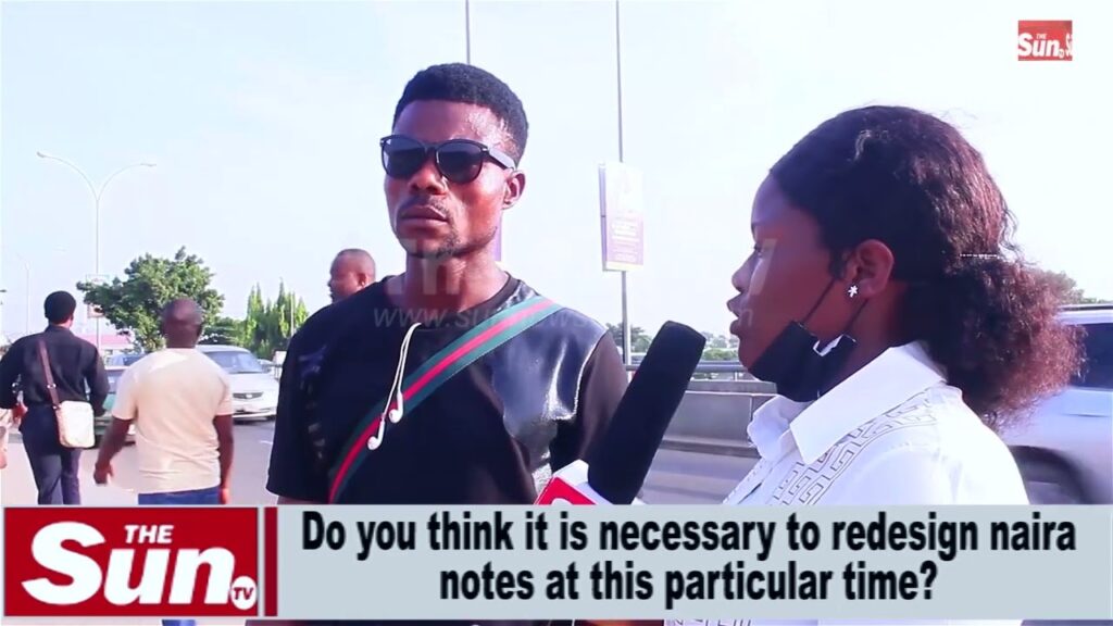 Nigerians bare minds on CBN’s move to redesign naira notes (VIDEO)