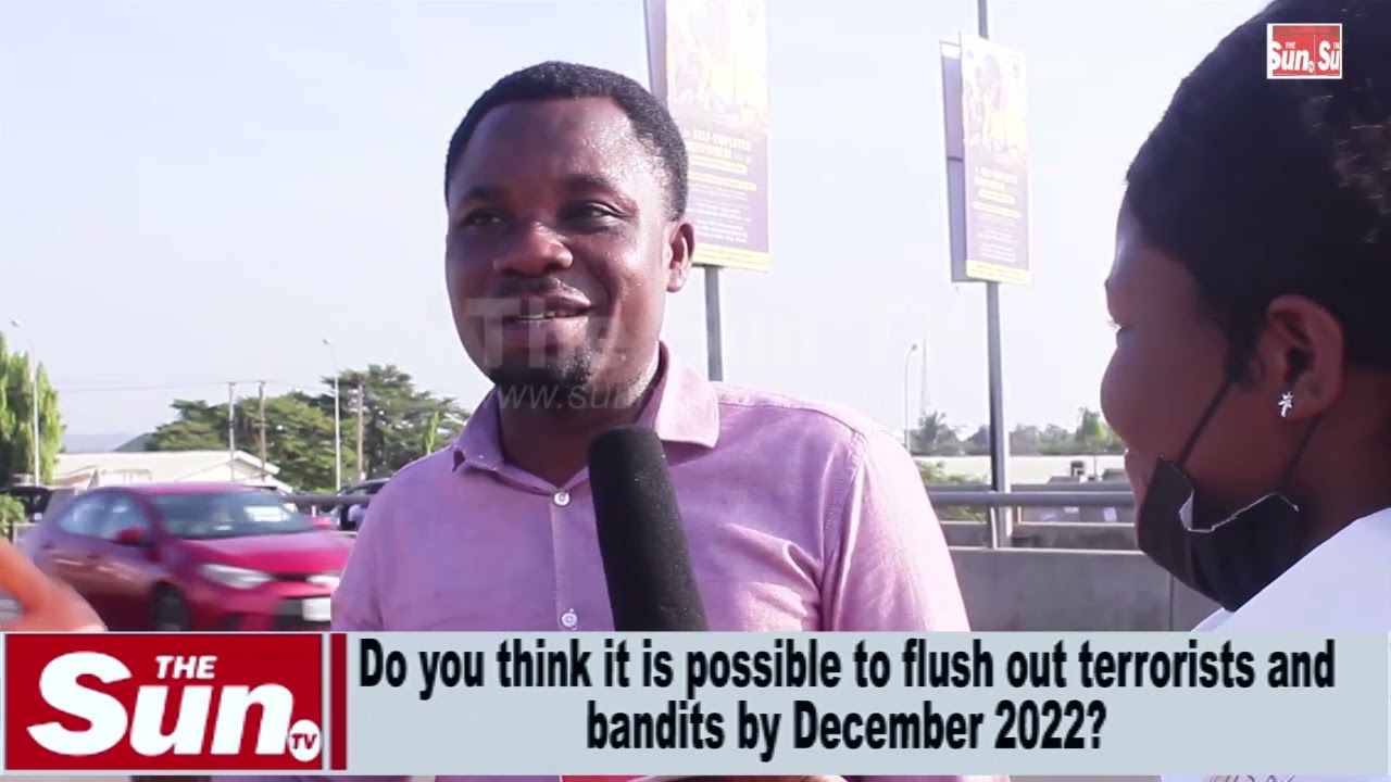 Street Interview: Is it possible to end banditry, terrorism in 2022? (VIDEO)