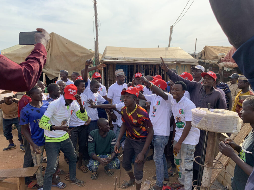 Supporters scramble for Obi campaign materials as party takes campaign to FCT traders