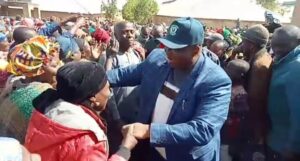 Mutfwang cheering widows in Jos