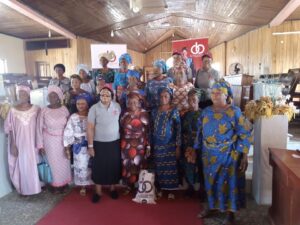 Some of the beneficiaries of the food aid