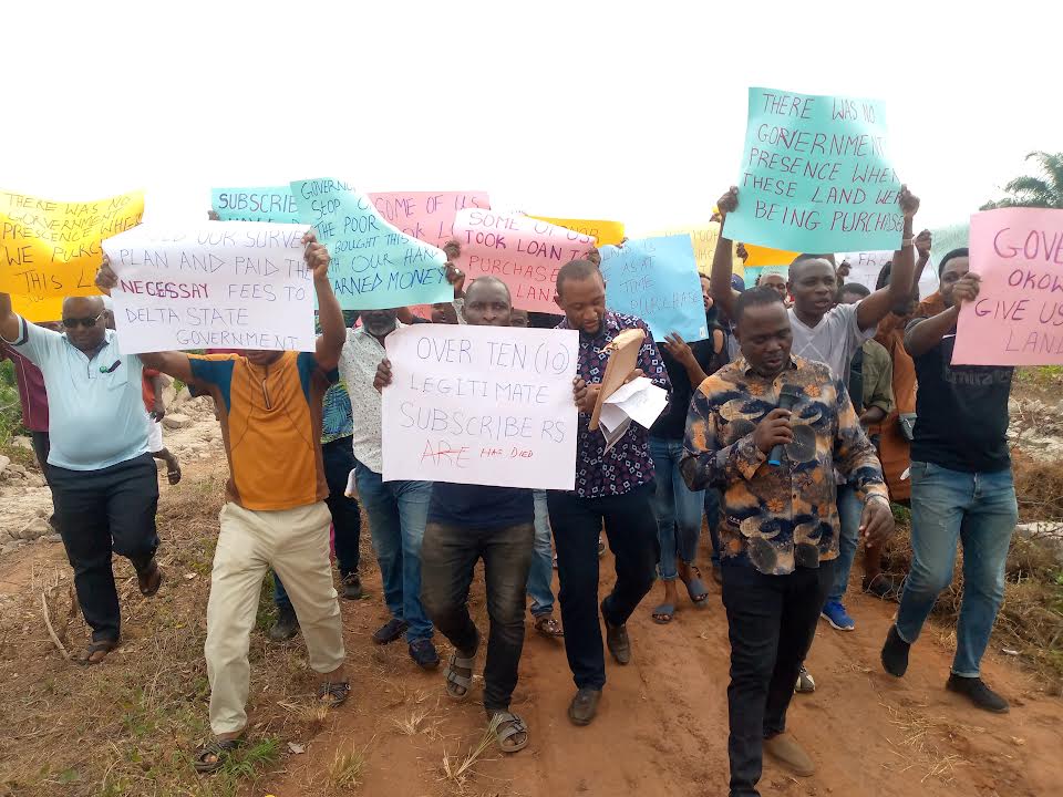 Fresh protest in Delta over demolition of private properties worth N30 billion