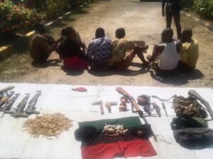 Suspects paraded in Calabar by the Cross River State Police Command