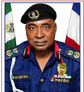 Abia State NSCDC Commandant Muhammad Hassan Sanyinna