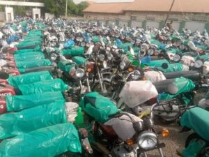 Insecurity: Ortom presents patrol vehicles, motorbikes to BSCVG, Livestock Guards