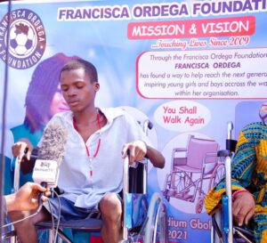 CAN Benue canvases support for Ordega Foundation