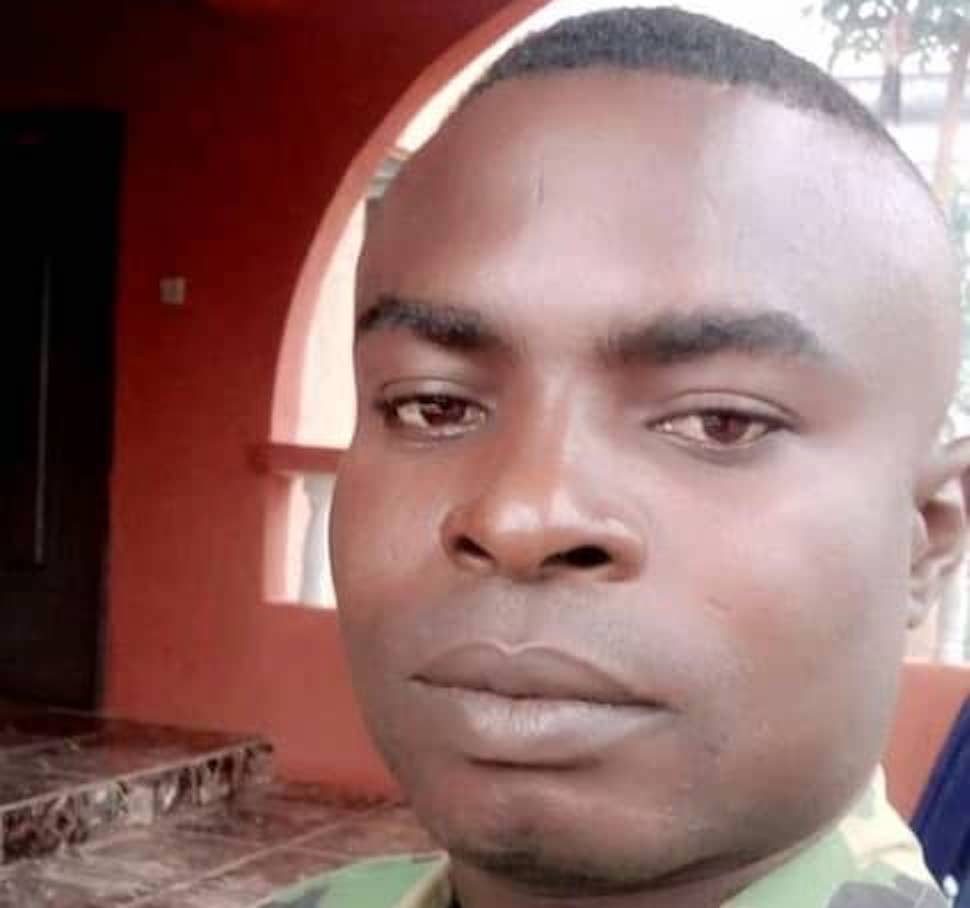 Lance Corporal Nwagu Chiwendu