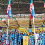 Lagos: Heavy traffic as Sanwo-Olu kicks off campaign for 2nd term