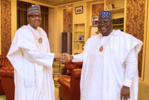 PRESIDENT-BUHARI-RECEIVES-PRESIDENT-SENATE-DR-LAWAN-1-scaled