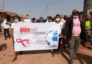 Road-walk-in-commemoration-of-World-AIDS-DAY-organised-by-Hope-for-the-Villege-Child-Founction-in-Kaduna-on-Thursday-300×211