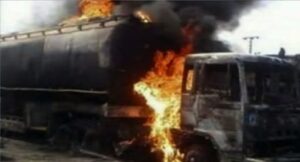 Tanker-Explosion