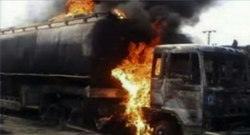 Tanker-Explosion