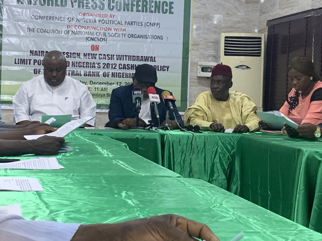 Calls for suspension of new CBN policy is economic sabotage – CNCSO