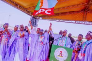 Electing Tinubu-Shettima will guarantee education, security, economy – Buhari