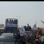 Kwara: Tinubu rally grounds Ilorin as thousands welcome APC presidential train