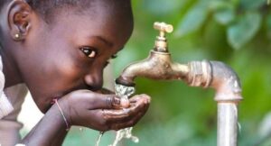 running-tap-water