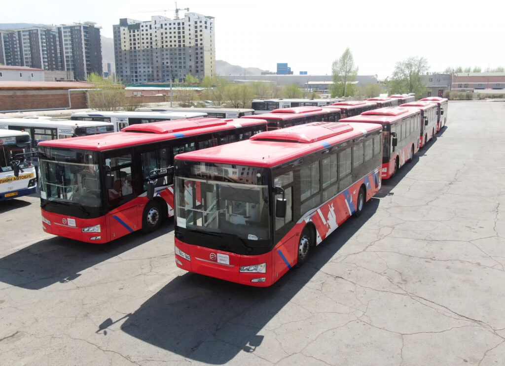 China to export 224 buses to Mongolia