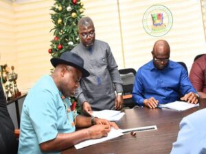 Bayelsa: Diri signs 2023 Appropriation Bill of N389.37 billion