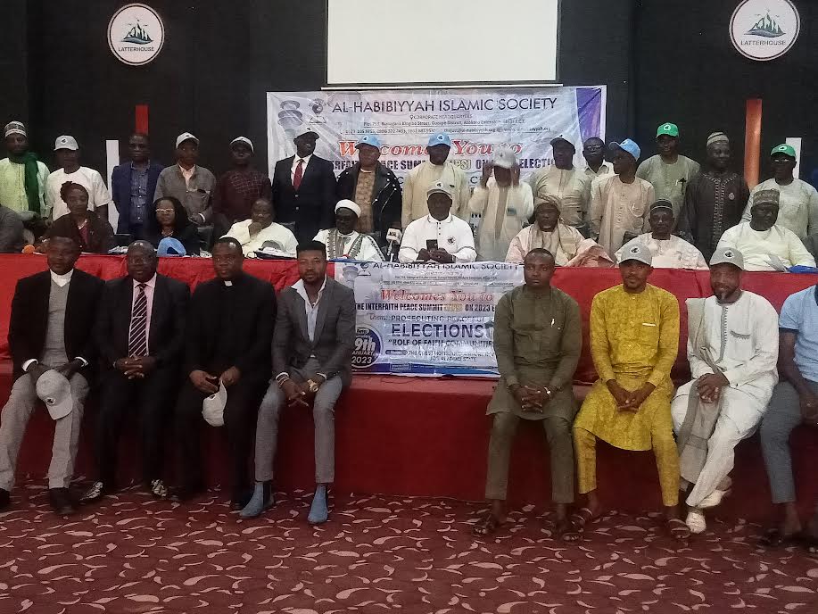 Al-Habibiyyah Islamic Society peace summit on 2023 elections
