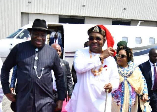 Jonathan inaugurates longest bridge in Akwa Ibom