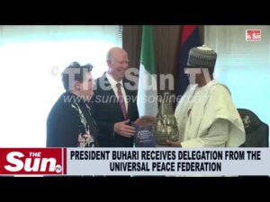 Buhari receives delegation from the Universal Peace Federation (VIDEO)