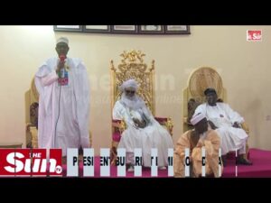 Buhari’s speech at Lamido of Adamawa palace (VIDEO)
