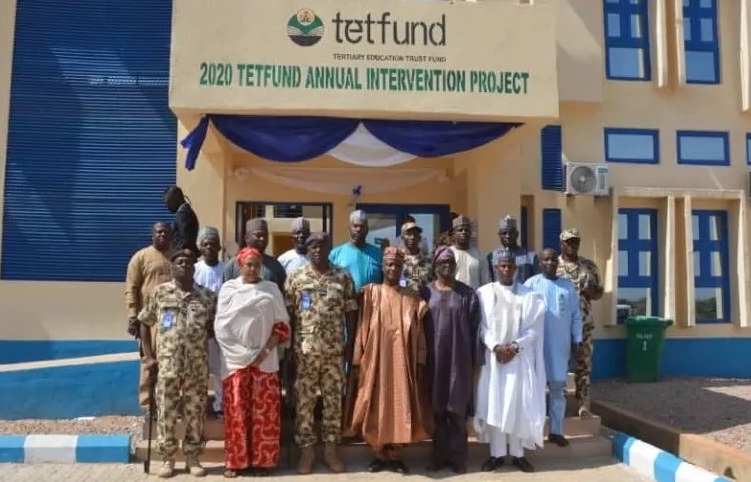 TETFUND: Buhari commissions facilities worth over N2 billion at NDA, AFIT, others