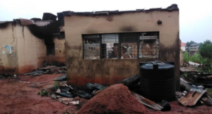 INEC-office-in-Enugu-razed-down-by-gunmen