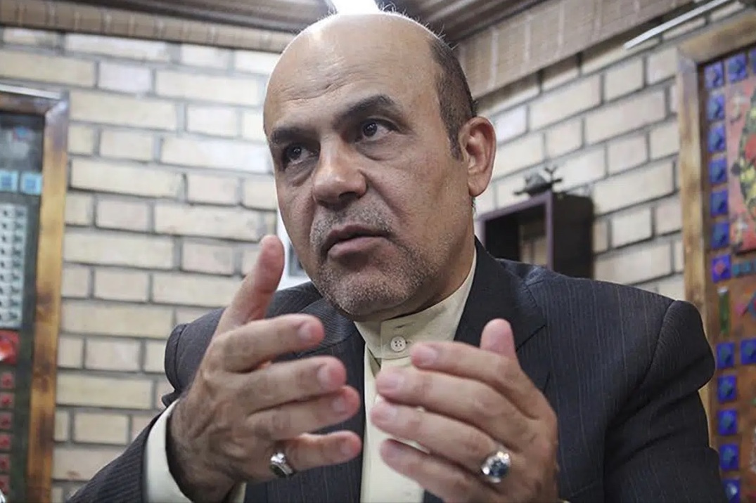 FILE – In this photo released by KhabarOnline News Agency on Wednesday, Sept. 18, 2019, Ali Reza Akbari speaks in an interview, Iran. Iran has executed Akbari after convicting him on charges of spying for Britain, media reported on Saturday. (KhabarOnline News Agency via AP, File)