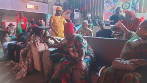 Chief Victor Umeh and Prof. Oby Orogbu at the LP’s event