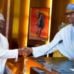 Election countdown: Buhari meets with INEC chairman in Aso Rock