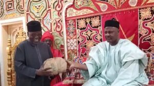 Senator Al-Makura at the palaces of Andoma of Doma