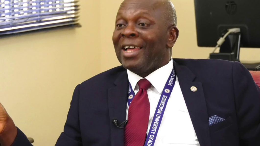 Vice-Chancellor-of-Igbinedion-University-Okada-IUO-Professor-Lawrence-Ezemonye-1062×598