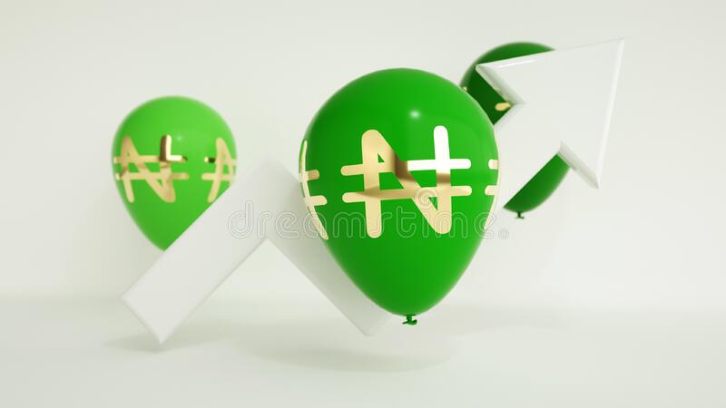 d-rendering-inflated-balloon-nigerian-naira-sign-inflation-icon-economic-inflation-concept-d-rendering-254120255