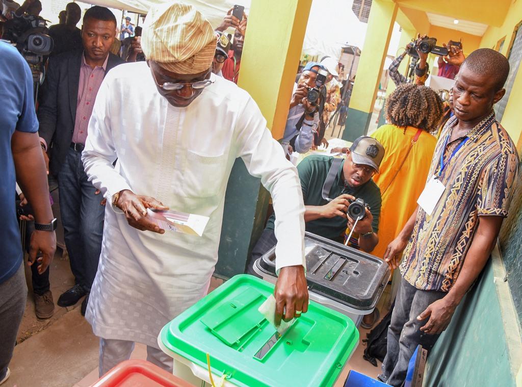 Sanwo-Olu-voting