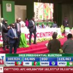 Opposition parties disrupt announcement, stage walkout of presidential results collation