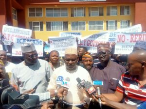 Former Speaker Titus Alarms