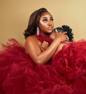Actress Ini Edo celebrates daughter Light at 2