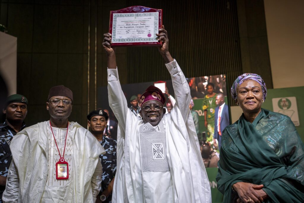 ECOWAS congratulates Tinubu on his election victory