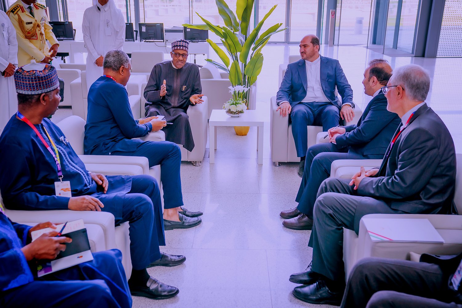 Buhari assures of Nigeria’s strengthening of relations with Iran