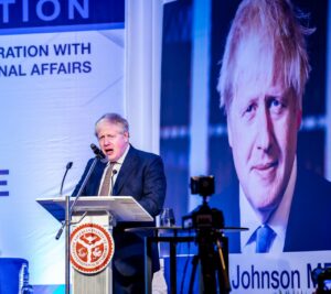 Former UK PM Boris Johnson