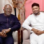 Delta Speaker Sheriff Oborevwori (L), Edo Speaker Marcus Onobun (R)
