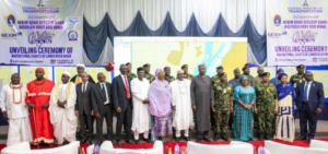 A cross-section of dignitaries witnessed the unveiling